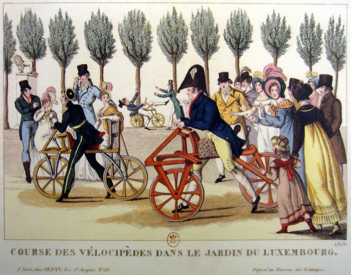 О слове «велосипед» - velocipedes